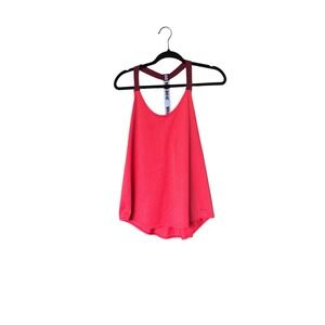 Nike‎ Women's Dri-Fit Loose Fit Performance  Racer Back Tank Top Red Sz L